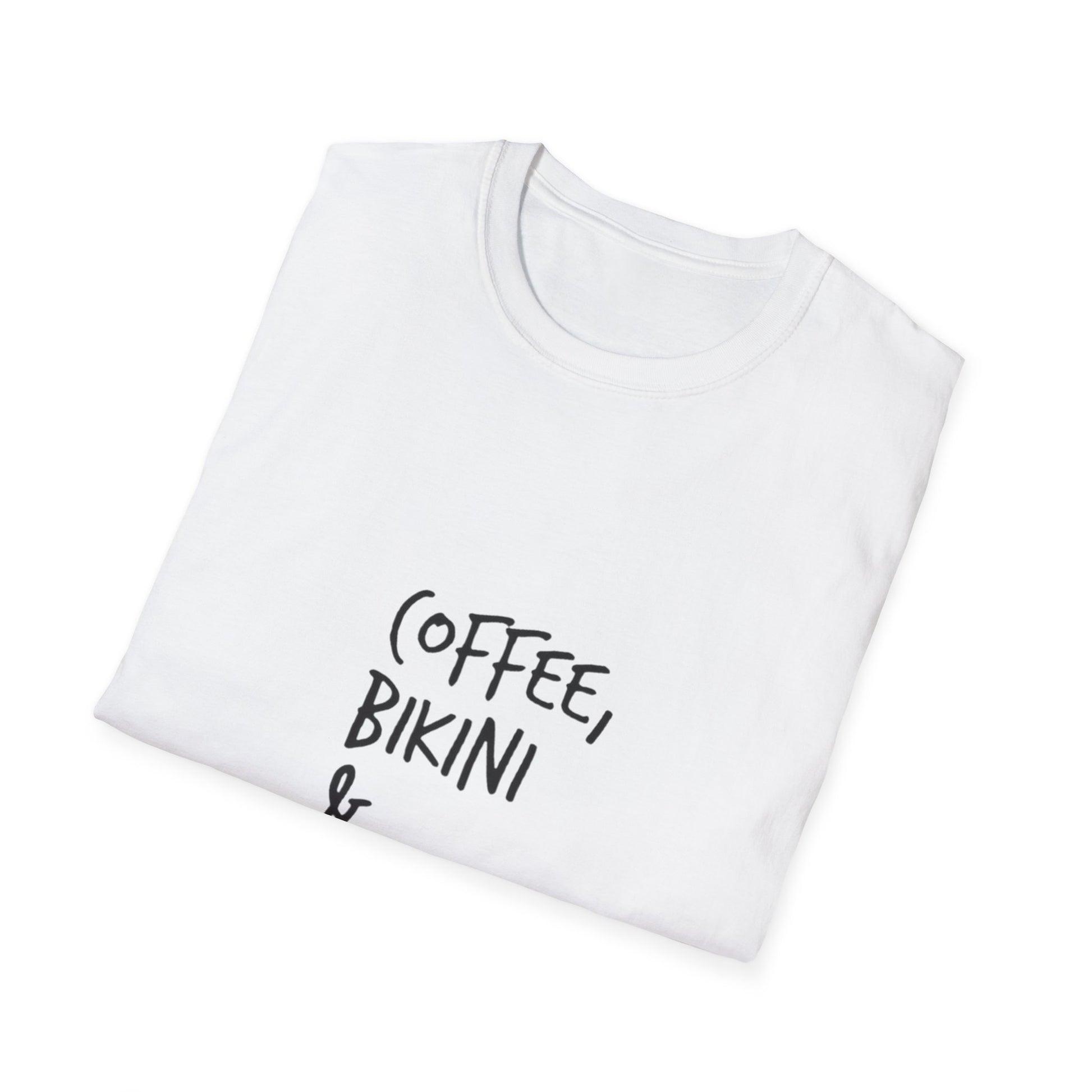 Coffee, Bikini & Beach T-Shirt - SUPERNOVA