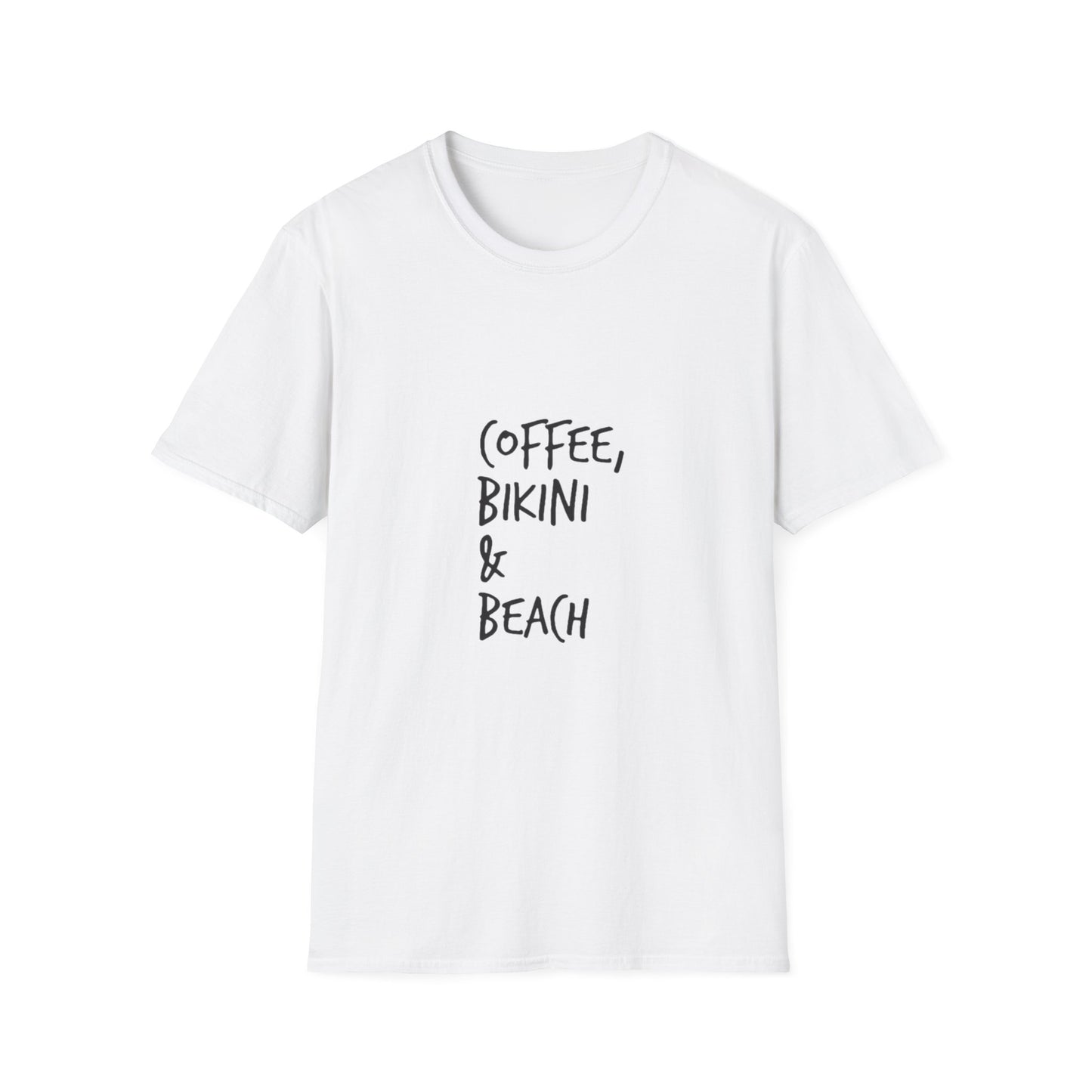 Coffee, Bikini & Beach T-Shirt - SUPERNOVA